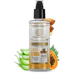 Khadi Natural Herbal SPF 15 Moisturizing Sunscreen Lotion- 100 ml-9