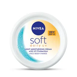 Nivea Soft Daily UV Light Moisturising Cream with SPF-15 - 100ml-22