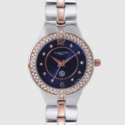Carlton London Women Navy Blue Analogue Watch CL030RBLR-image-8