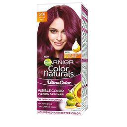 Garnier Color Naturals Ultra Hair Color 55ml + 50g - Plum Red 6.26-42
