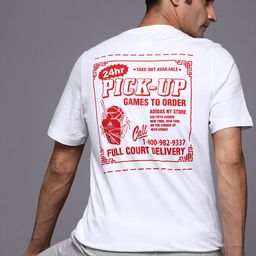 ADIDAS Typography Printed Pure Cotton PIK UP GAMES T-shirt-image-33
