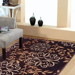 Status Multicoloured Printed Nylon Anti-Skid Taba Carpet-46