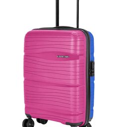Nasher Miles Textured Hard-Sided Small Trolley Suitcase-55