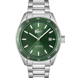 Lacoste Men Boston Bracelet Style Analogue Automatic Motion Powered Watch 2011376-21