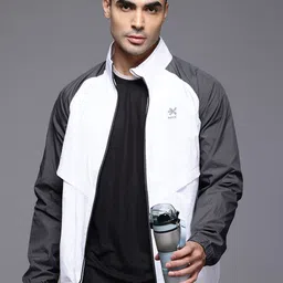 HRX by Hrithik Roshan Rapid-Dry Running Tailored Jacket-2