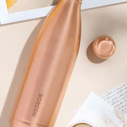 BOROSIL Canvas Copper-Toned Pure Copper Water Bottle 1L-image-18