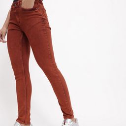 The Roadster Life Co. Women Cherry Red Staple Jeans-image-92