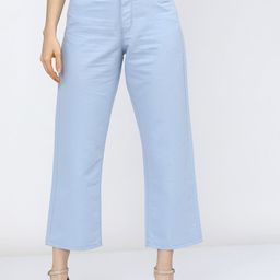 Tokyo Talkies Women Wide Leg Stretchable Mid rise Jeans-image-40