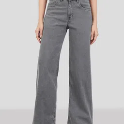 Mast & Harbour Women Wide Leg Mid-Rise Jeans-picture-25