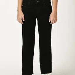 French Connection Boys Smart Straight Fit Stretchable Jeans-image-74