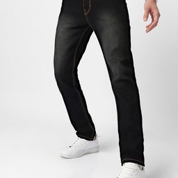 Urbano Fashion Men Regular Fit Washed Stretchable Jeans-image-55