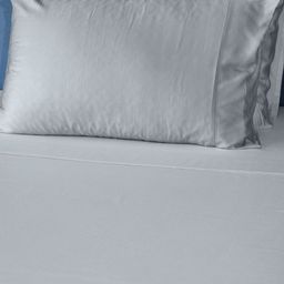 Home Prides Grey 300 TC Superfine Bamboo King Bedsheet Set 1.82 m x 1.98 m-image-33