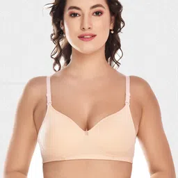 Designer Bugs Lightly Padded Cotton Non Wired Seamless Bra-image-69