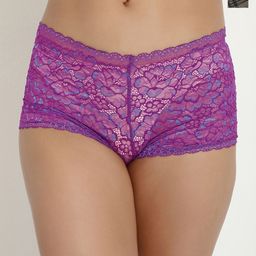 LULU & SKY Pack Of 2 Self Design Lace Boy Short Briefs-22