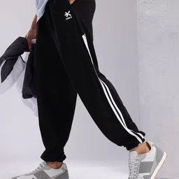 HRX by Hrithik Roshan Men Side Stripe Lifestyle Joggers-image-53
