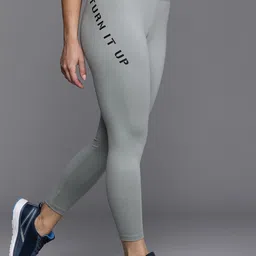 HRX By Hrithik Roshan Typography Printed Skinny Fit Rapid-Dry Cropped Training Tights-picture-20