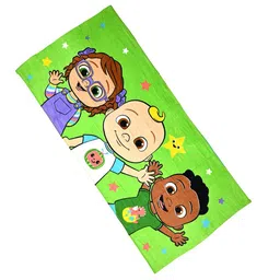 PRAKARTIK Green & Brown 1 Printed Cotton 300 GSM Bath Towel-47