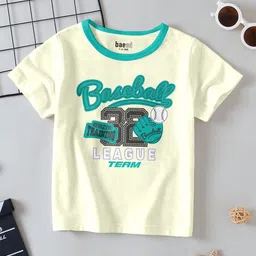 BAESD Boys Typography Printed Round Neck Cotton T-shirt-image-59