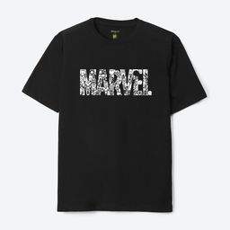 YK Marvel Star Wars Print Pure Cotton Oversized T-shirt-image-40