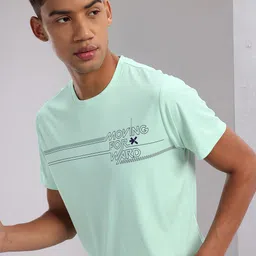HRX by Hrithik Roshan Men Typography Printed Rapid-Dry Running T-shirt-image-29