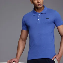 HRX by Hrithik Roshan Men Lifestyle Polo Collar T-shirt-image-53