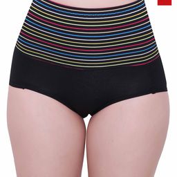 Glamoras Pack Of 2 Striped Full-Coverage Hipster Briefs-picture-6