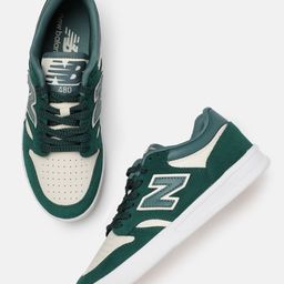 New Balance Unisex BB480 Colourblocked Leather Sneakers-image-82
