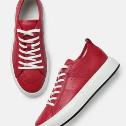 ECCO Women Leather Casual Sneakers-image-63