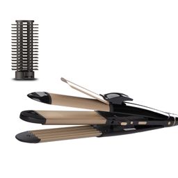 VEGA 4-In-1 Hair Styler - Straightening Brush+ Straightener+ Hair Curler+ Crimper VHSCC-05-image-88