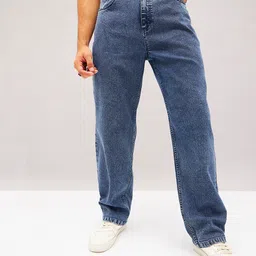 MASCLN SASSAFRAS Men Loose Relaxed Fit Mid Rise Jeans-picture-27