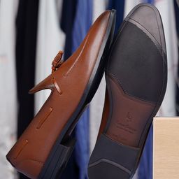 Men Leatherette Formal Slip On Shoes Tassel Moccasins-image-85