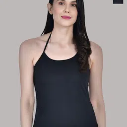 Aimly Pack Of 2 Halter Neck Sleeveless Cotton Camisoles-image-99