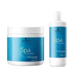 Schwarzkopf PROFESSIONAL Spa Essence Nourishing Shampoo & Enriching Treatment Hair Mask-30