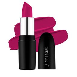 SWISS BEAUTY Pure Matte Lipstick 3.8 gm - Velvet Maroon 223-29