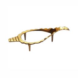 Navyaksh Gold-Toned Shankha Stand Religious Idol Showpiece-image-89