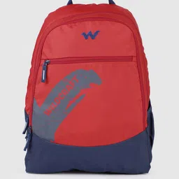 Wildcraft Unisex Red Protrude Brand Logo Print Backpack-49