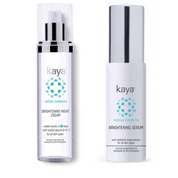 Kaya Pack of Brightening Serum & Night Cream-image-0
