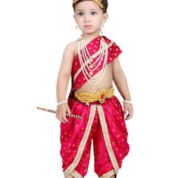 itsmycostume Infant Boys Woven Design Janamashtm Dress-picture-17