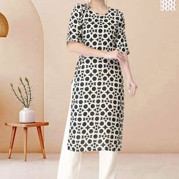 Moda Rapido Pack of 2 Printed Straight Kurta with Trousers-picture-28