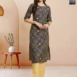 Moda Rapido Pack of 2 Printed Straight Kurta with Trousers-image-47