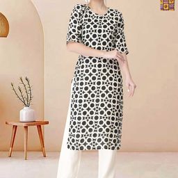 Moda Rapido Pack of 2 Printed Straight Kurta with Trousers-picture-29