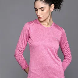 Columbia Women Pink Slim Fit T-shirt-image-16