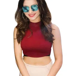 Alamode By Akanksha Women Apricot Statement Suspender Pants Celebrity Favorite-image-58