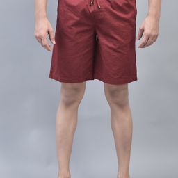 Crimsoune Club Men Printed Pure Cotton Lounge Shorts-image-29