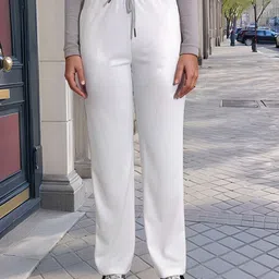 Stylecast X Hersheinbox Women Ribbed High-Rise Trousers-image-69
