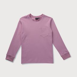 Gini and Jony Boys Pink Solid Full Sleeve Cotton T-shirt-image-52