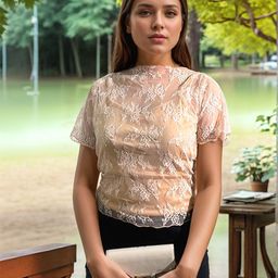 Stylecast X Hersheinbox Lace Top with Attached Camisole-image-52