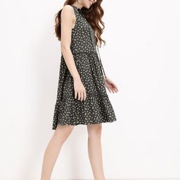 DressBerry Elevated Ruffled Bliss Carefree A-Line Dress-image-73