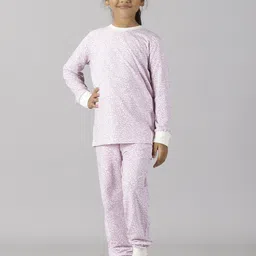 KiddoPanti Boys Abstract Printed Pure Cotton Night suit-7