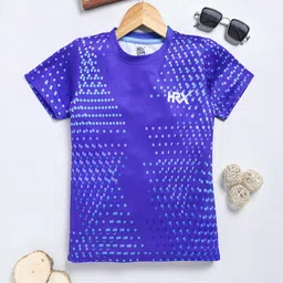 HRX by Hrithik Roshan Boys Geometric Printed T-shirt-55